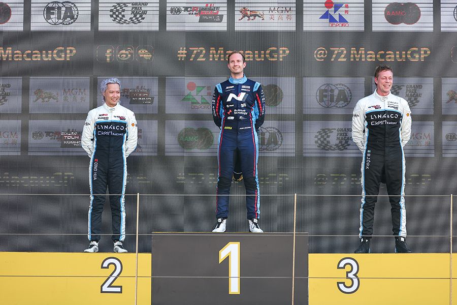 Quotes prom the podium finishers in Race 2