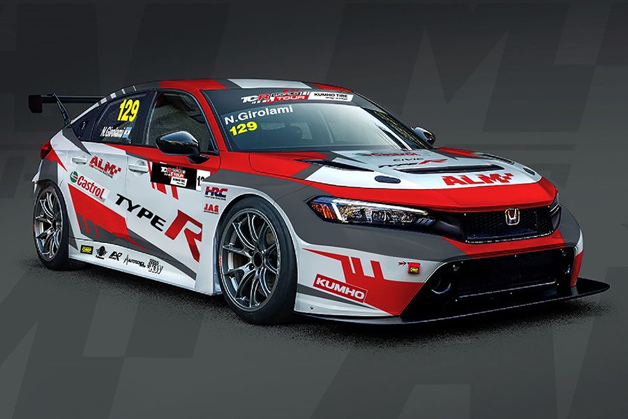 N&eacute;stor Girolami in TCR World Tour with JAS Motorsport new Honda