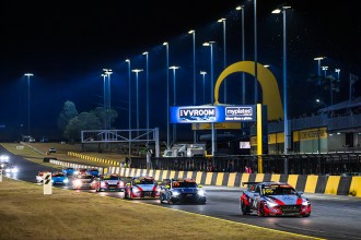 Mikel Azcona dropped to third by post-Race 1 penalty