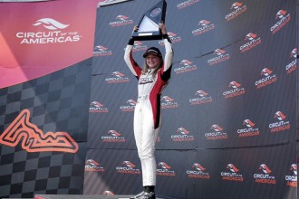 Riley Pegram, first female driver in the Kumho FIA TCR World Tour