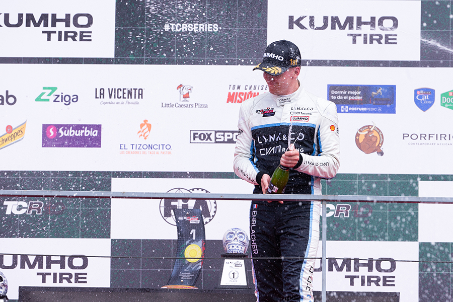 Ehrlacher takes stunning win after wild inter-team battle