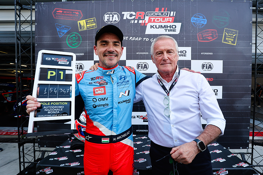 Michelisz and Girolami claim double pole for BRC Hyundai