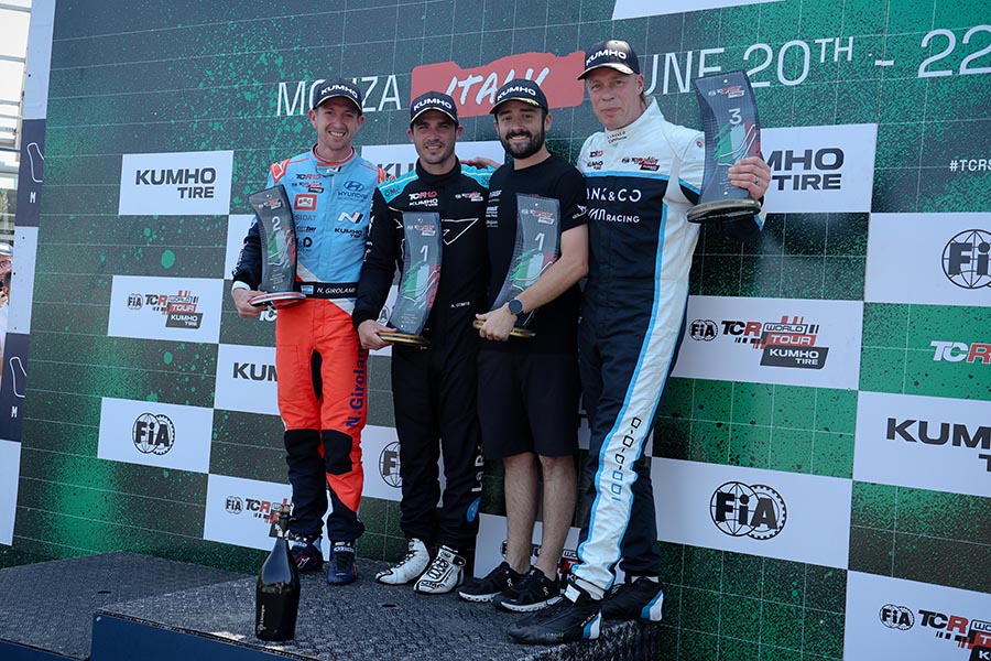What Race 2 podium finishers said