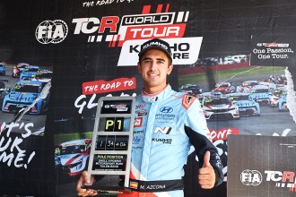 Mikel Azcona leads Hyundai 1-2 in Qualifying at The Bend