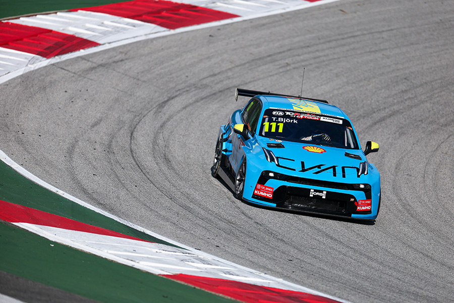 Thed Bj&ouml;rk is fastest in Practice day at Inje Speedium 