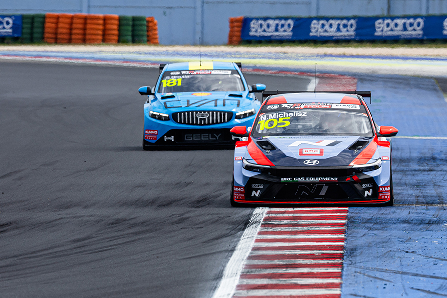 Michelisz leads a Hyundai 1-2 in the final practice at Misano